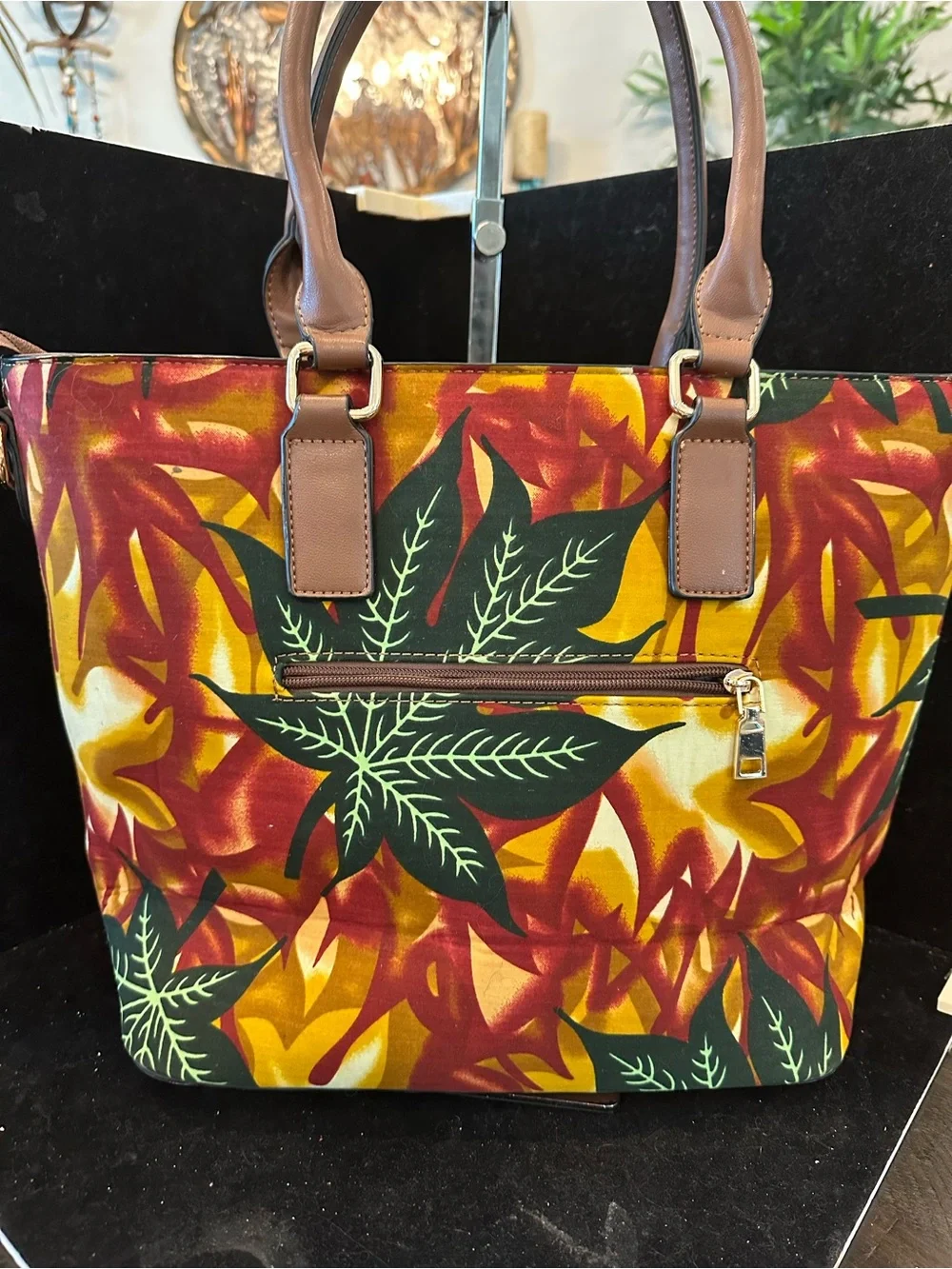 Fall tote #069 Happy Fall y’all Bag🍁🍂🍁🍃